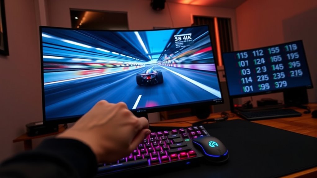 device display input latency