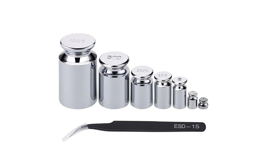 digital gram calibration set