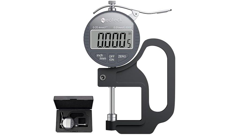 digital thickness gauge lcd