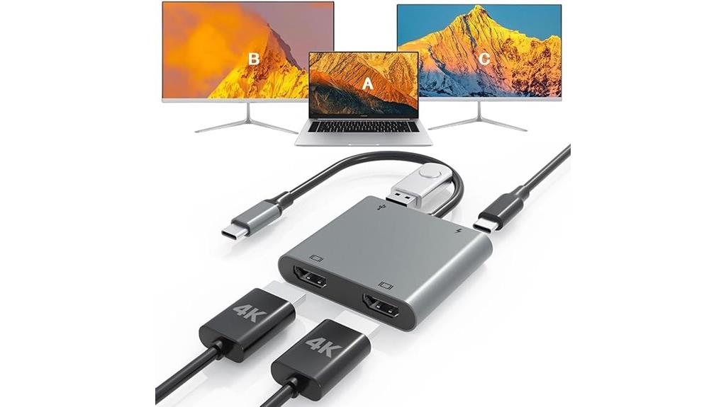 dual 4k hdmi adapter