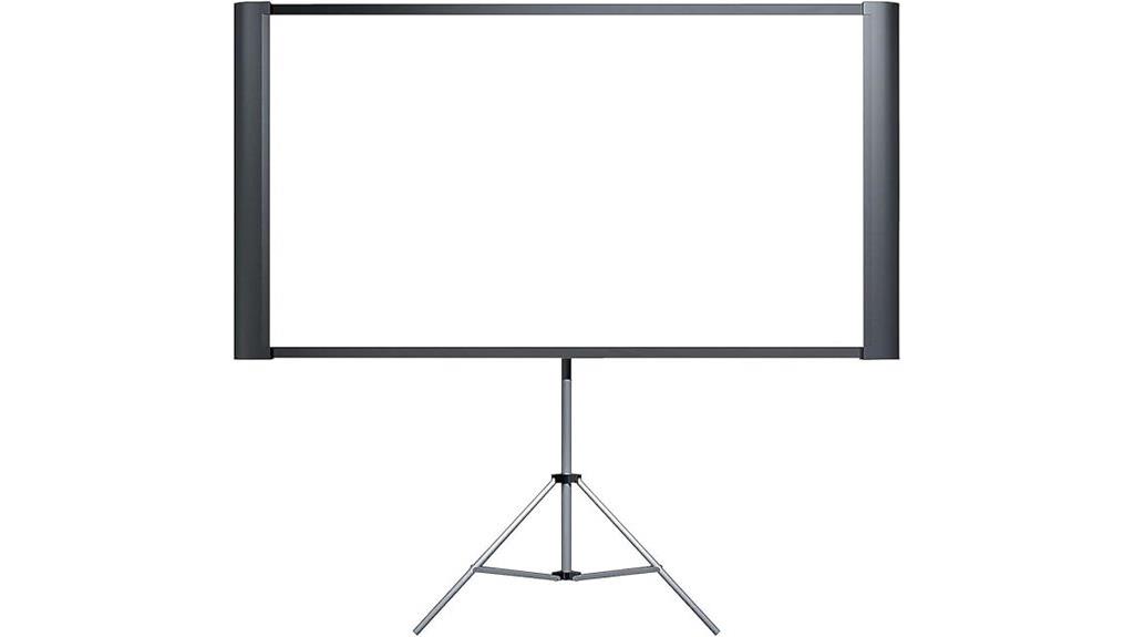 dual aspect projection screen