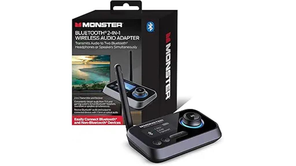 dual function bluetooth audio adapter