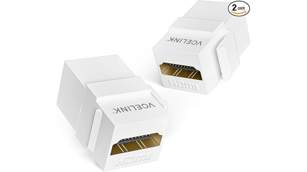 dual hdmi keystone adapter