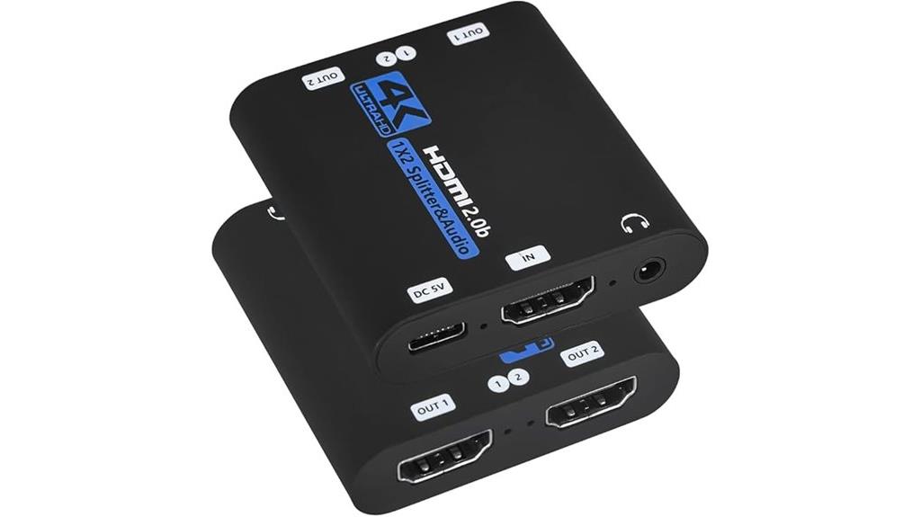 dual hdmi output with audio