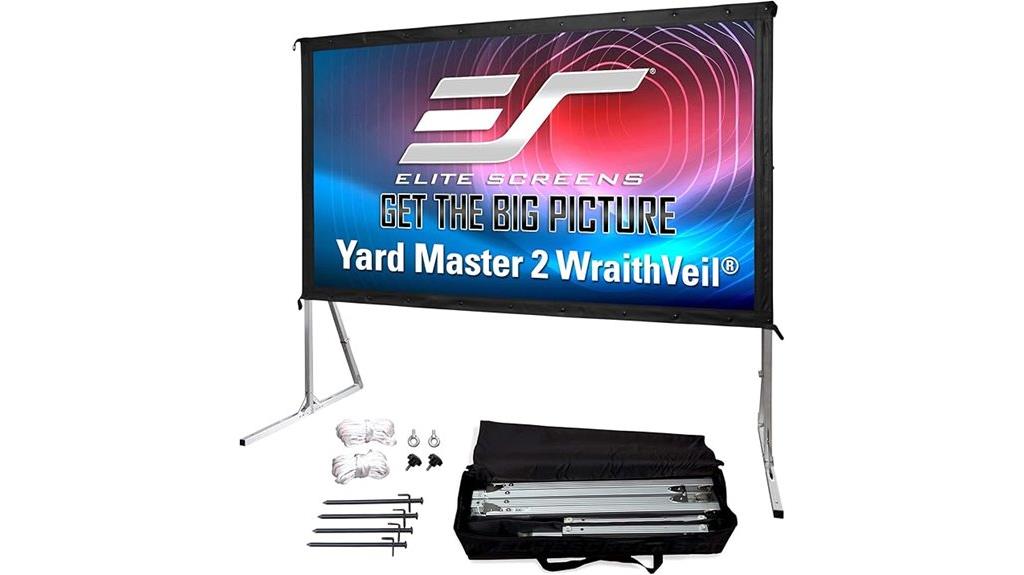 dual outdoor projector screen