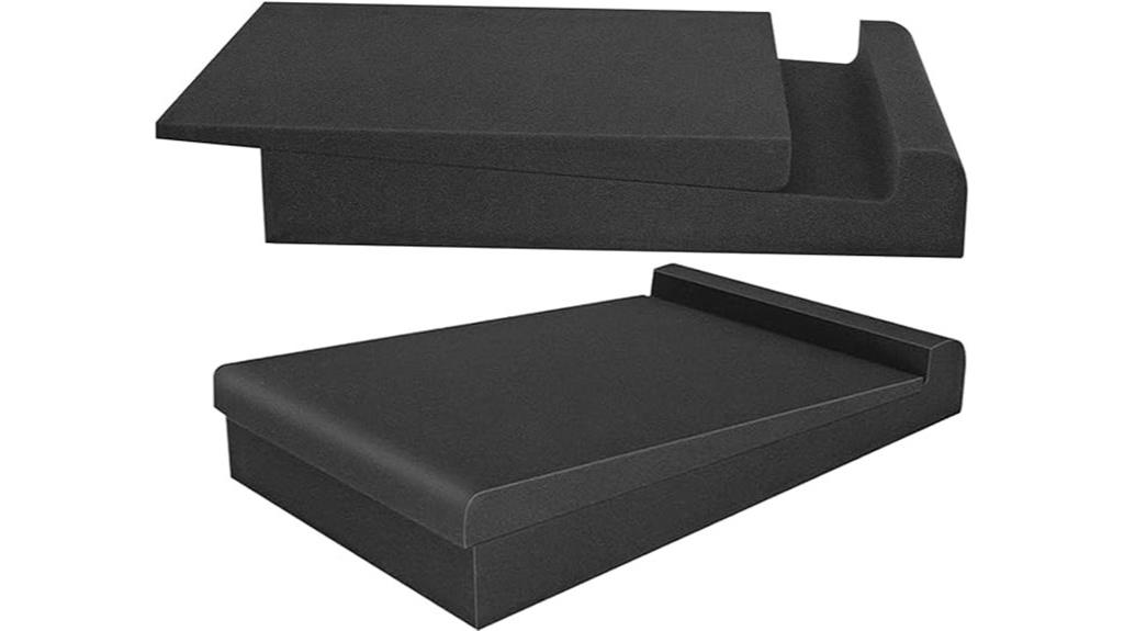 dual speaker isolation pads