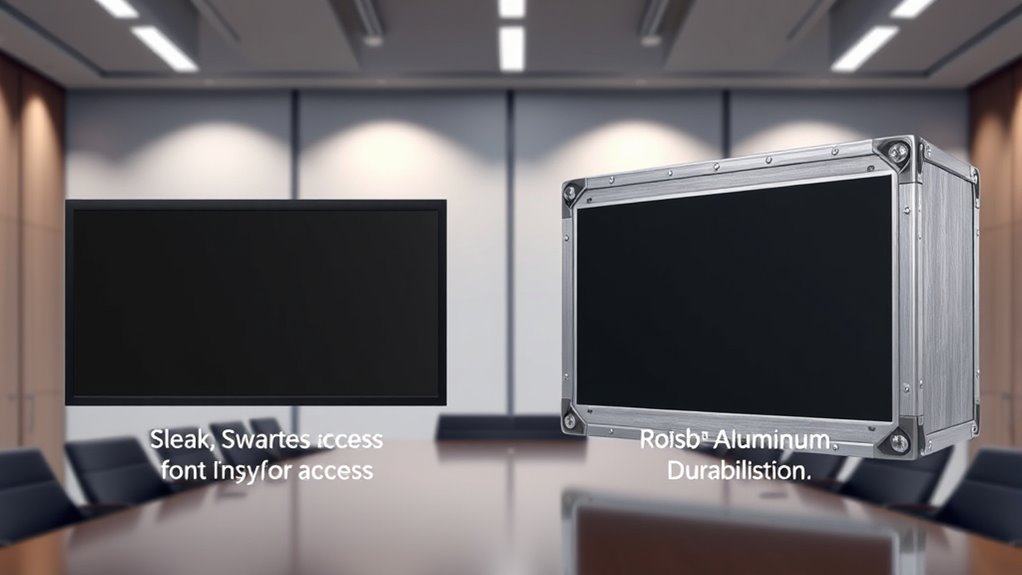 durable easy to maintain screens