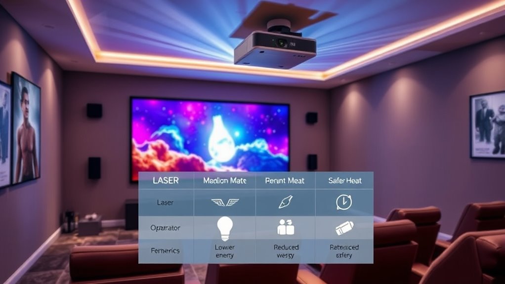 eco conscious projector safety
