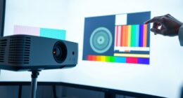 effective projection test pattern utilization