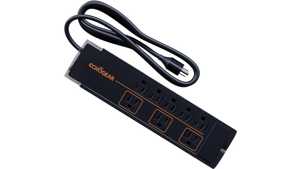 eight outlet surge protector