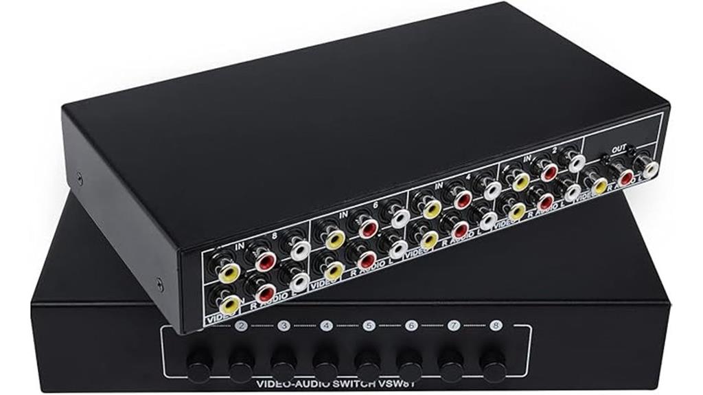 eight port av switcher