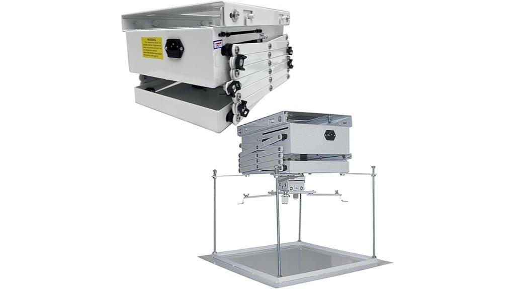 electric ceiling projector lift