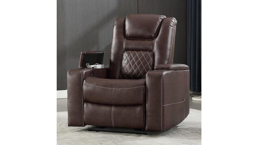 electric recliner with usb