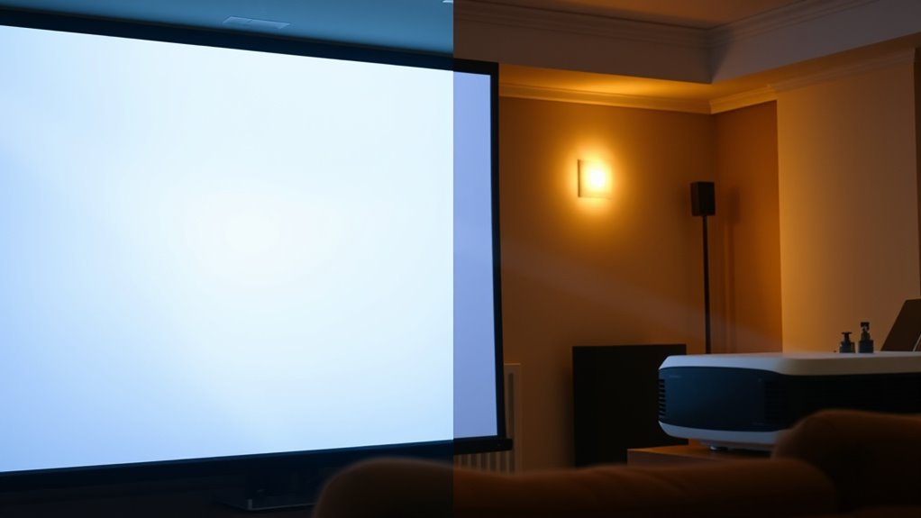 energy efficient laser projectors