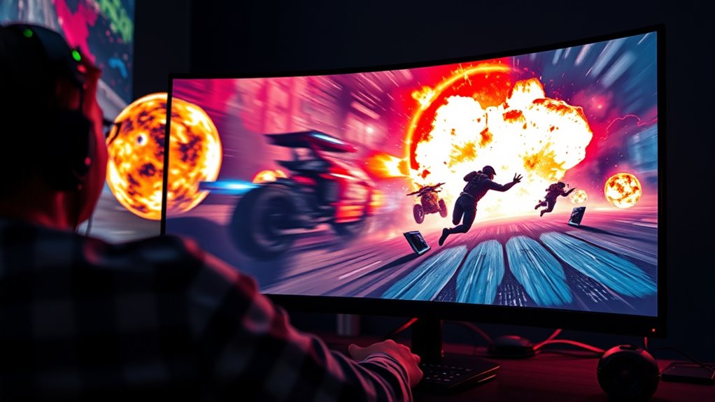 enhanced color and motion