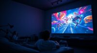 enhanced gaming with projectors