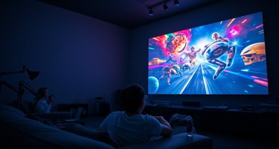 enhanced gaming with projectors