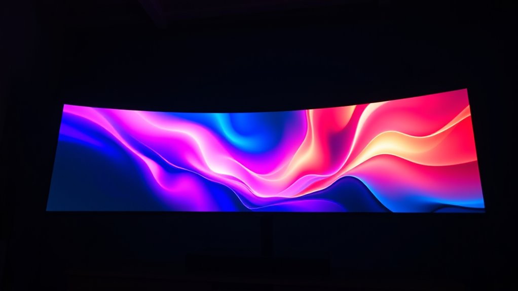 enhanced viewing comfort