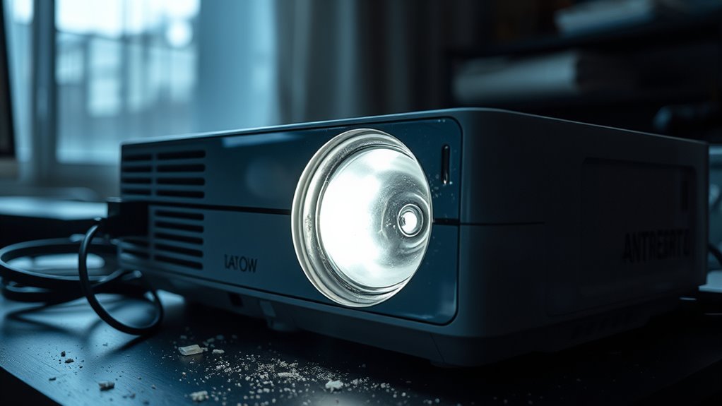 environmental conditions affect projector