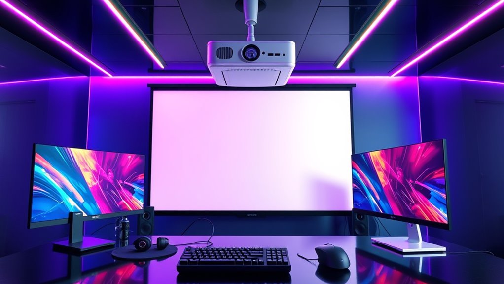 esports projector setup guide