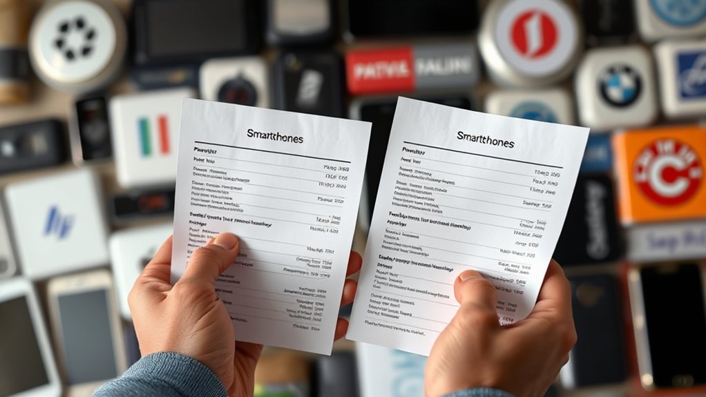 evaluate brand reputation and warranties