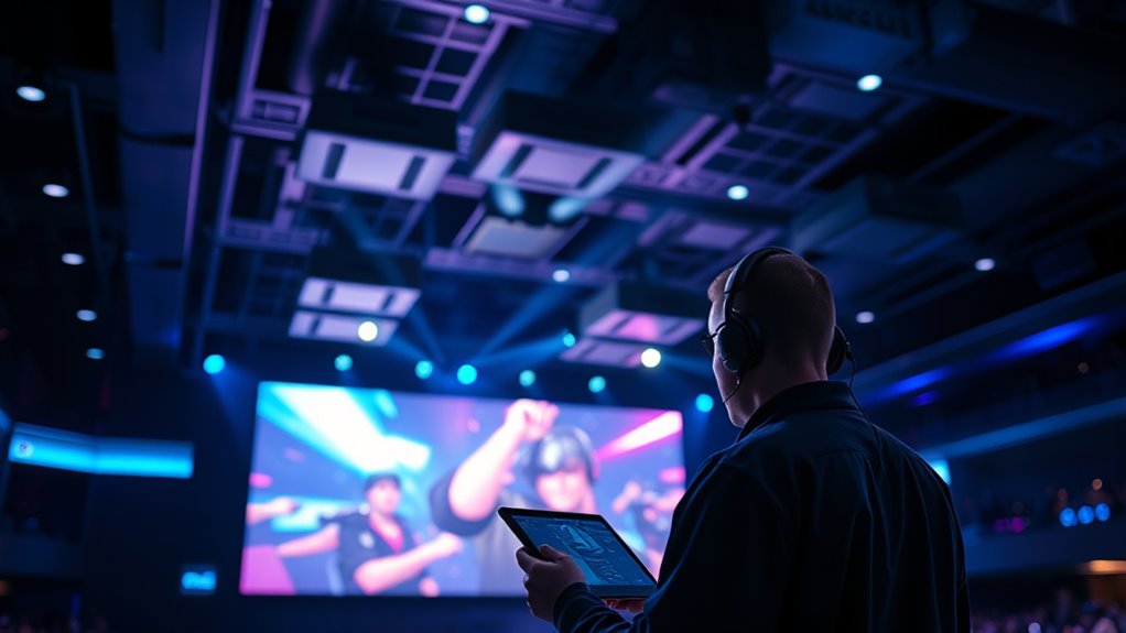 evaluate room lighting conditions