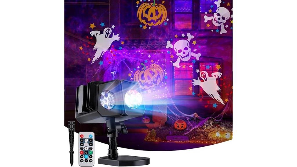 festive holiday light show