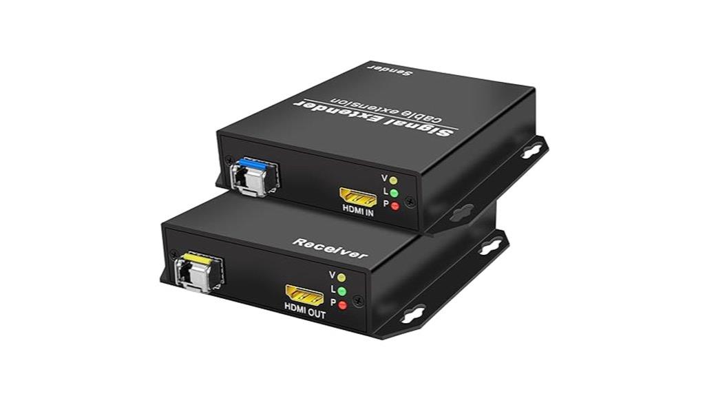 fiber optic 1080p hdmi extender