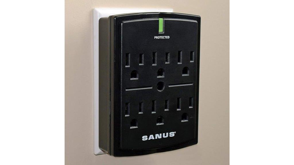 fireproof wall surge protector