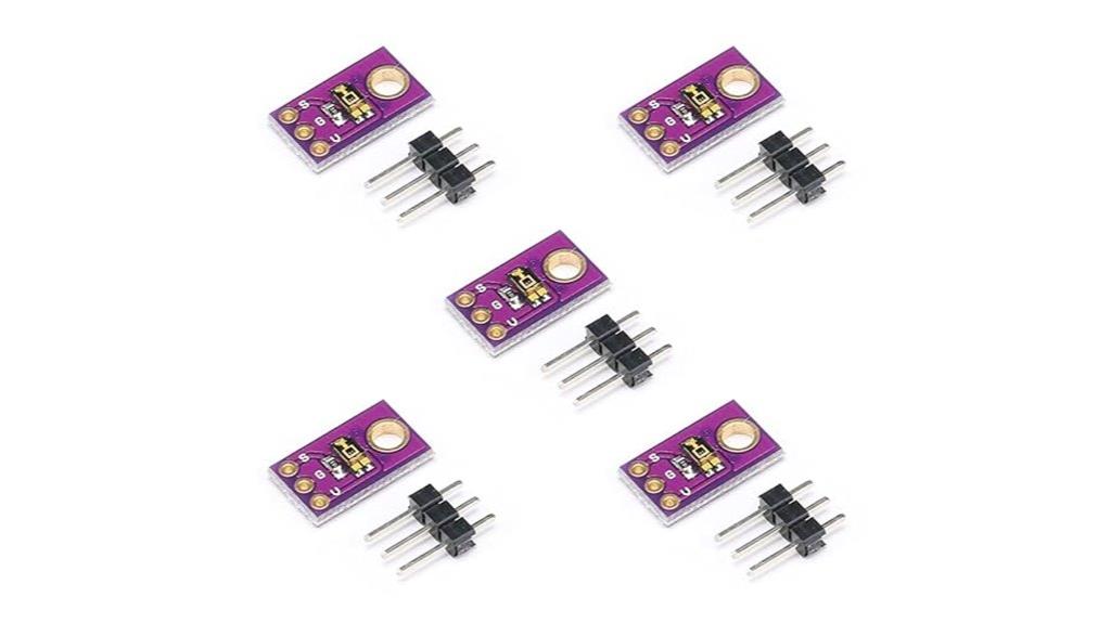 five pack light sensors