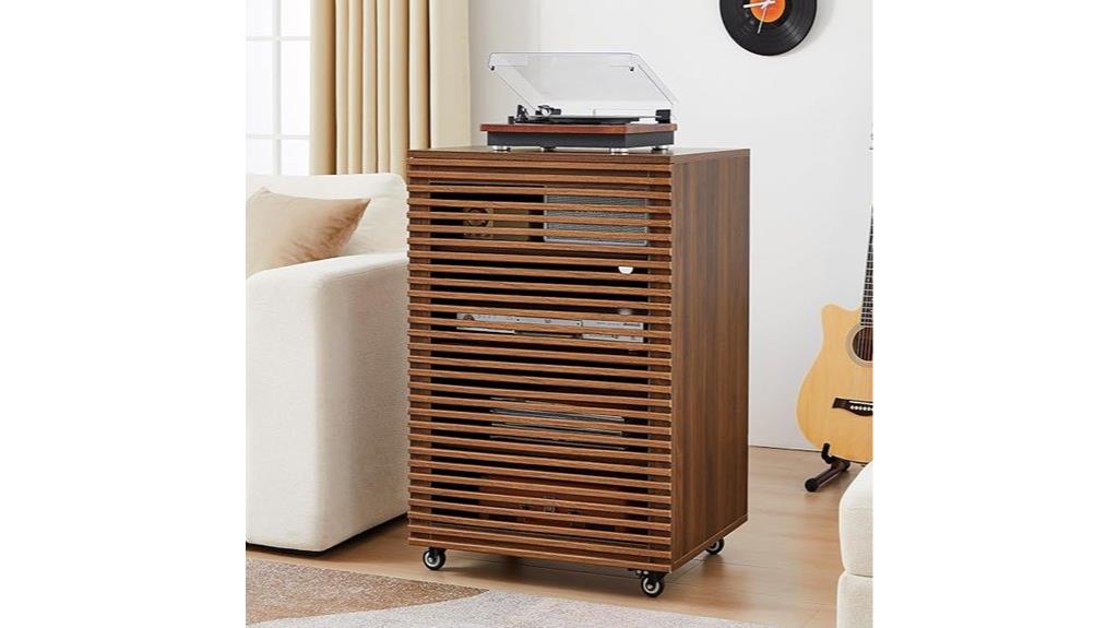 five tier av cabinet