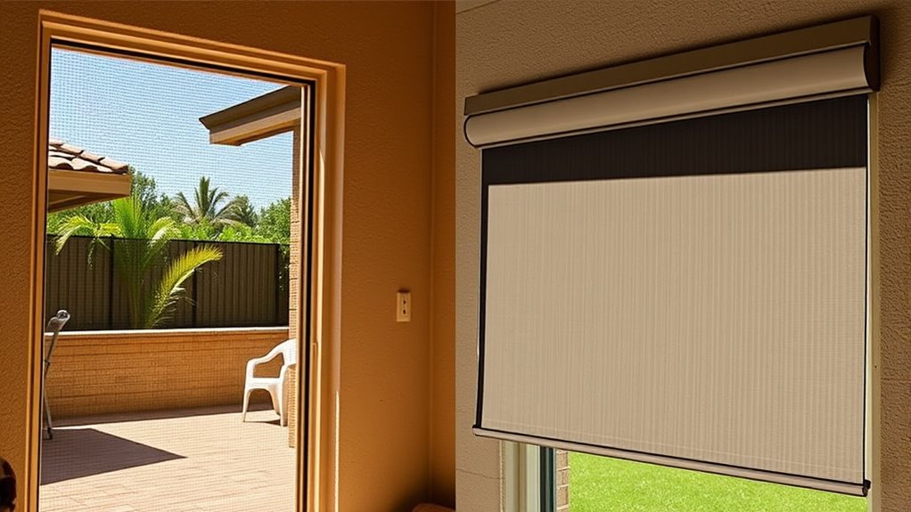 fixed versus retractable screens