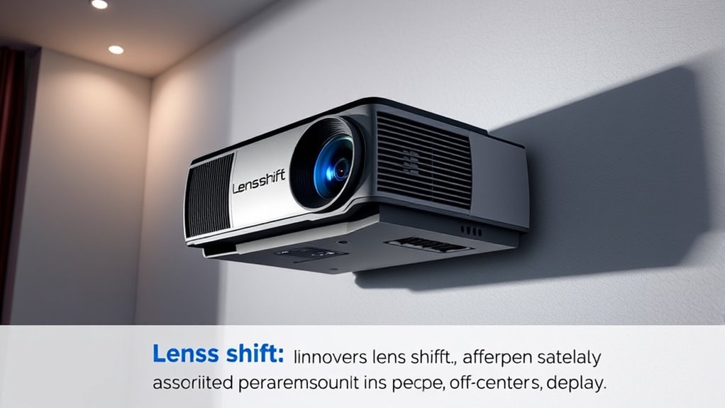 flexible projector image adjustment