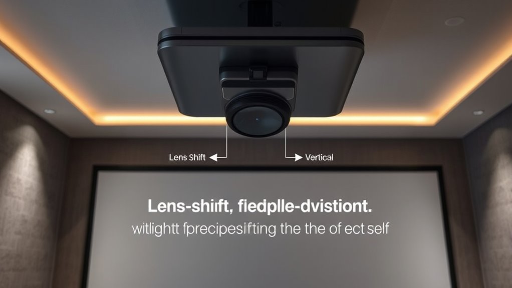 flexible projector placement options