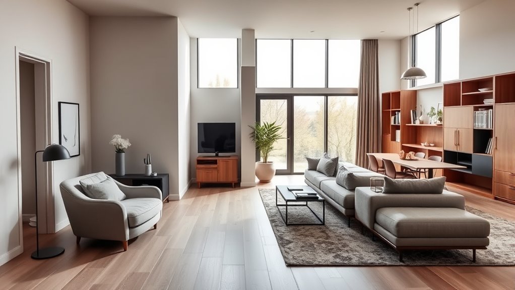 flexible versatile living spaces