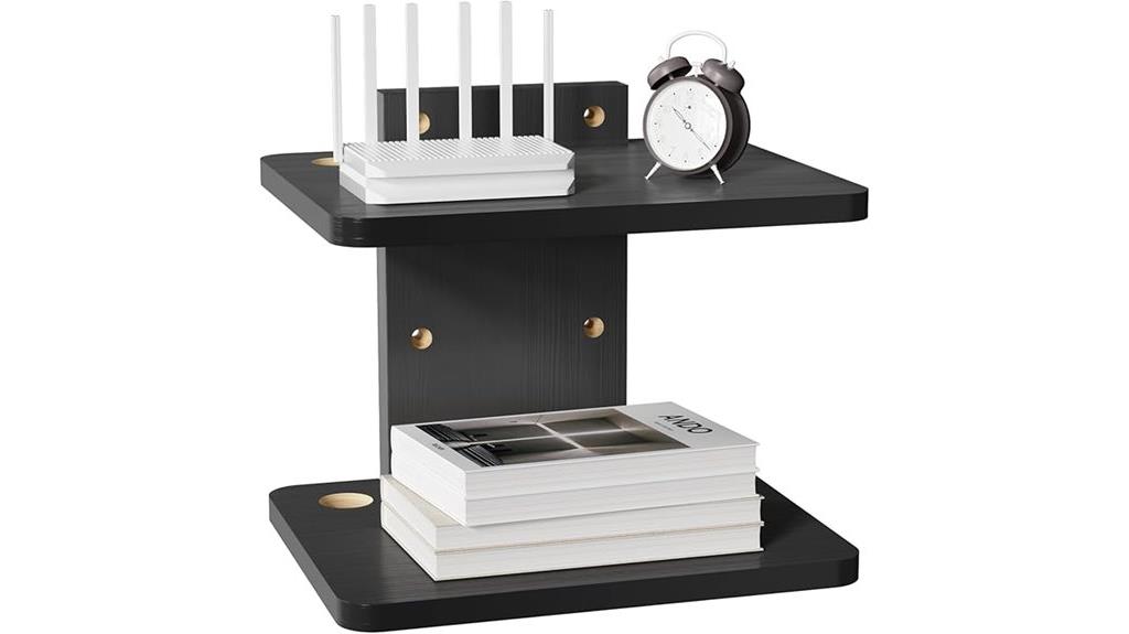 floating tv shelf mount