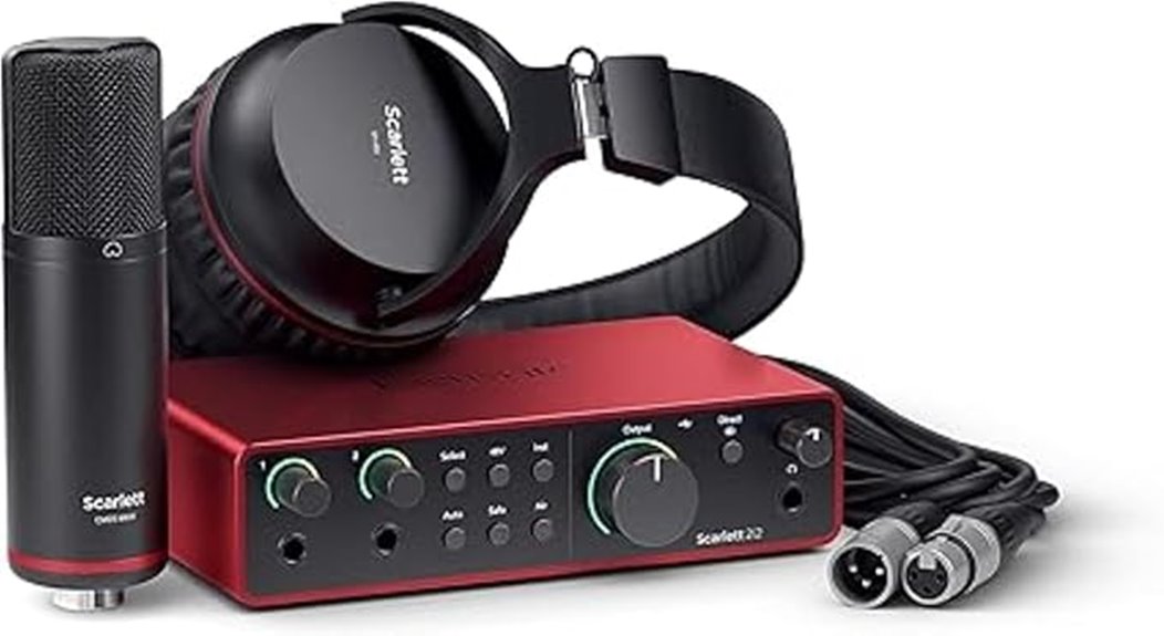 focusrite scarlett 2i2 studio