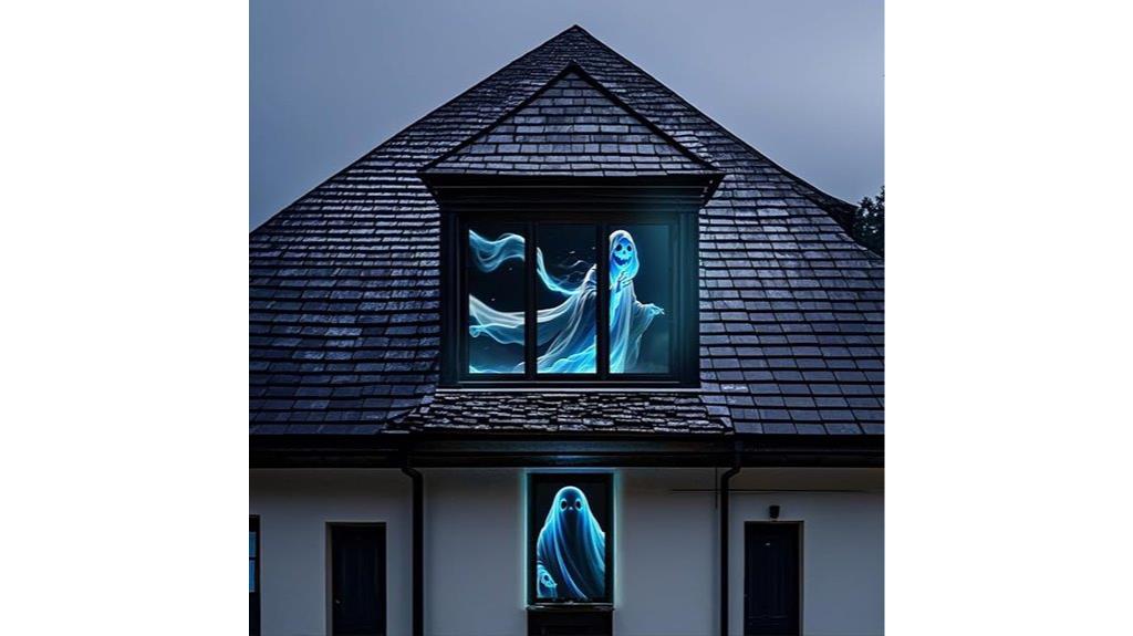 foldable indoor holographic screen