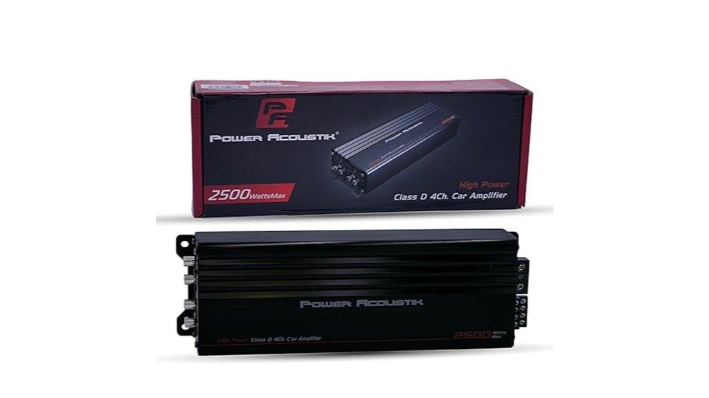 four channel car amplifier