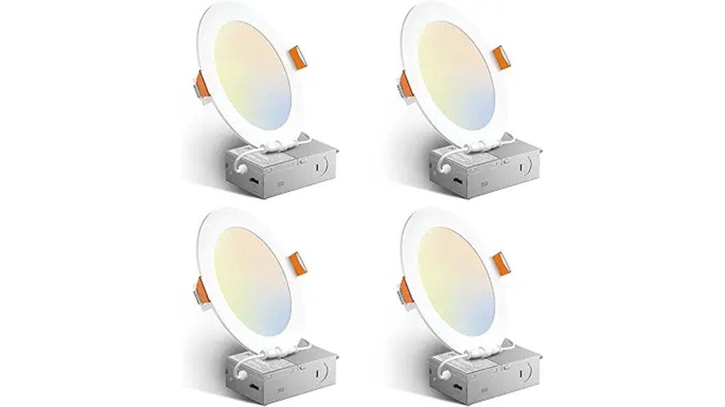 four inch recessed led lights