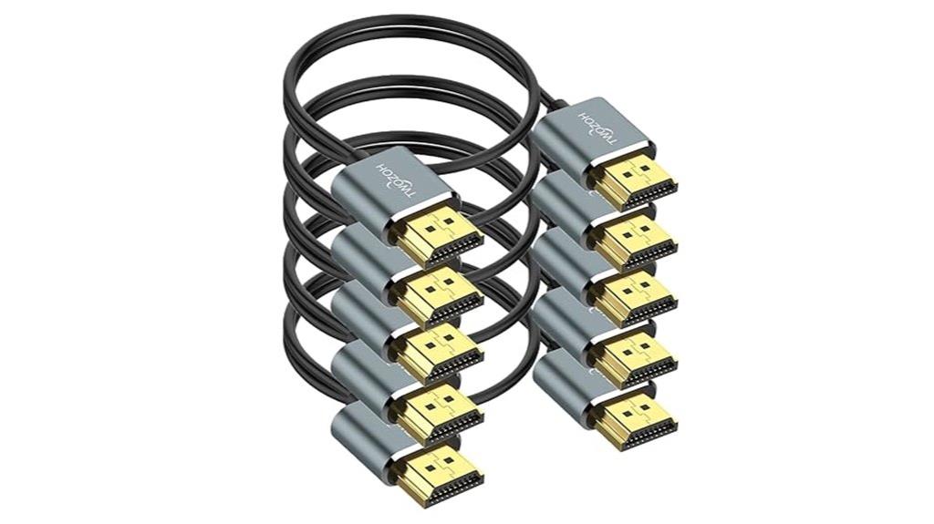 four pack 4k hdmi cables