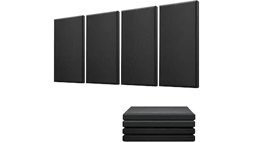 four panel acoustic soundproofing