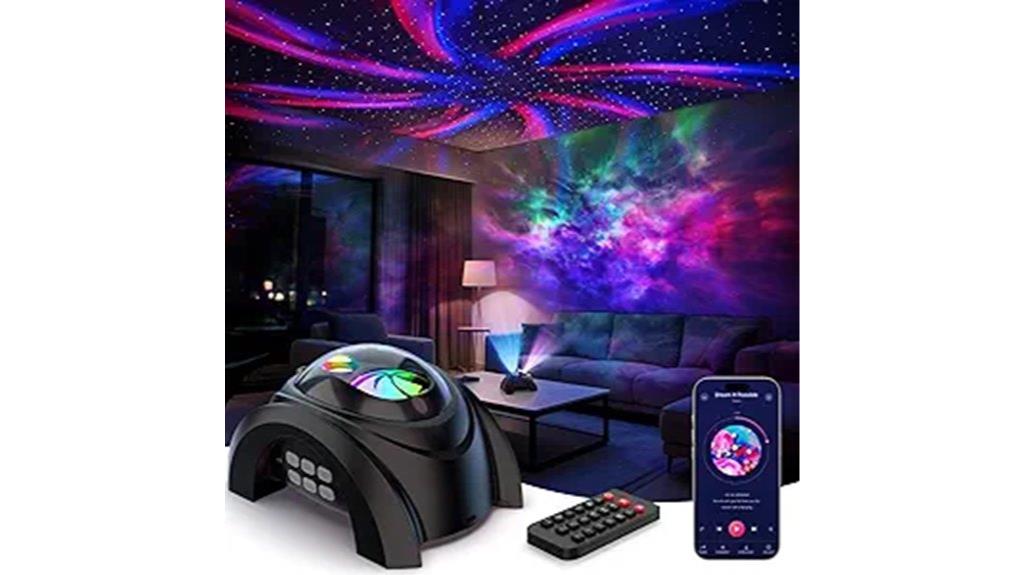 galaxy star projector with speaker