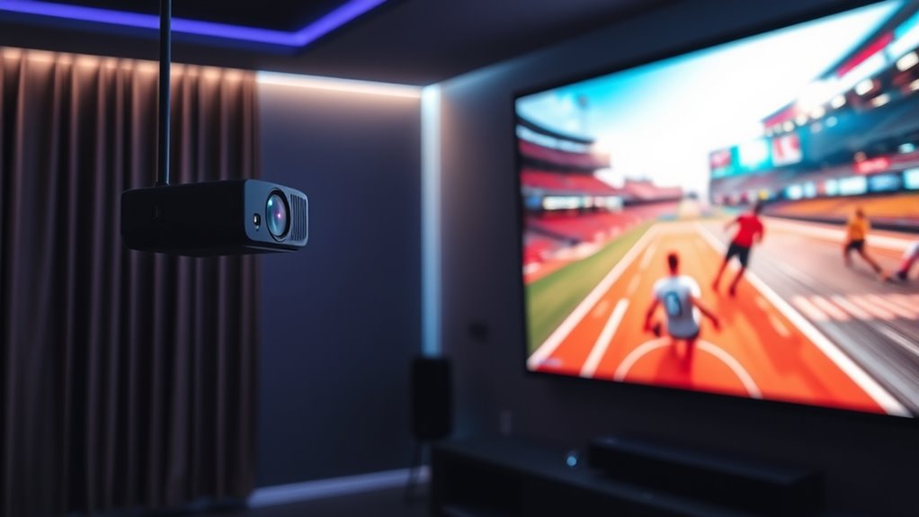 gaming focused projector specifications