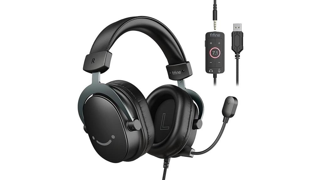 gaming headset with surround sound