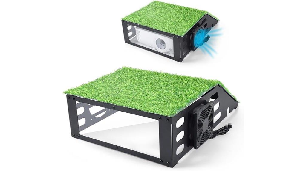 golf projector cover fan