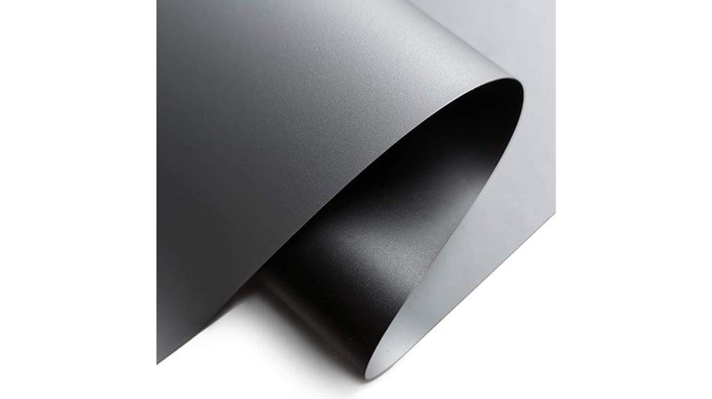 grey 130 inch projector screen