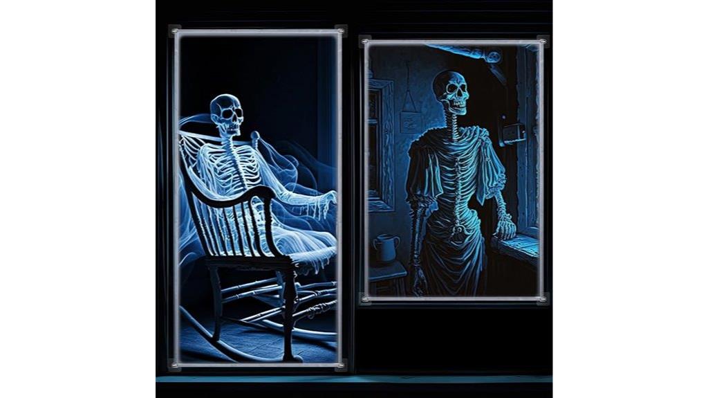 halloween fabric projection screen