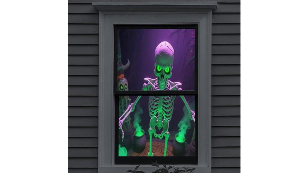 halloween holographic projection screen