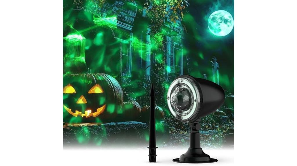 halloween laser light show